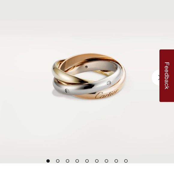 CARTIER TRINITY RING, CLASSIC - Picture 8 of 8